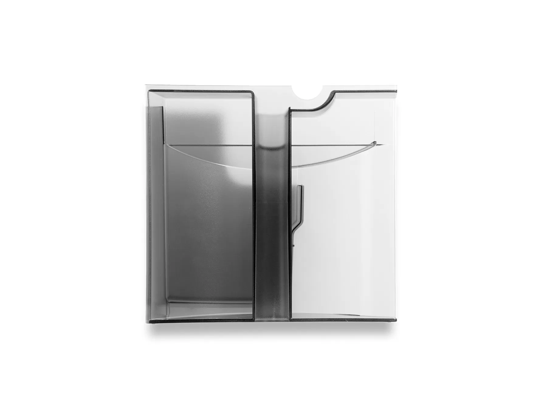 Grauer Transparenter Abfallbehalter-Miele Flash Sale